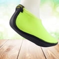 thumbnail image 2 of 1 par de calcetines de buceo para deportes acuáticos, natación, snorkel, antideslizantes, para playa, para hombre y mujer, talla L (verde fluorescente)., 2 of 7