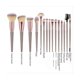 thumbnail image 5 of Juego de 15 brochas de maquillaje Yuxing color Champán y dorado, 5 of 5