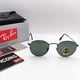 thumbnail image 2 of RB-Hip Hop-sunglasses LIKE NEW Round Metal RB3447 Black Sunglasses, 2 of 5