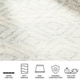 thumbnail image 6 of SAFAVIEH Adirondack Lecia Geometric Area Rug, Ivory/Light Blue, 9' x 12', 6 of 12