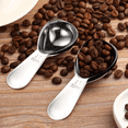 thumbnail image 4 of Coffee Scoop Stainless Steel Coffee Scoops Short Handle Tablespoon Measuring Spoons for Coffee Tea SugarSilverlarge, 4 of 5