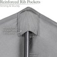 thumbnail image 2 of Remplacement de la Toile de Parasol Hexagonale 6 Bras Protection UV 30+ pour Parasol de Jardin, 2 of 3