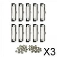 thumbnail image 1 of Colaxi 3x10 Pieces Document Board Clips Metal Clipboard Clips for Stationery Supplies, 1 of 8