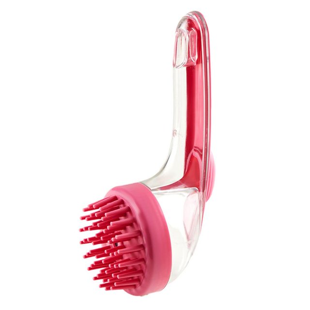 2-In-1 Dog Shampoo Brushs, Soft Silicone Dog Bath Brushes, Pet Baths Brush for Dogs, Dogs Washing Brushs with Soap Dispenser, Pets Bubble Brush, Pets Shower Cleaning Brushes, for Dog Cat Both Wet Dry