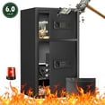 thumbnail image 1 of Opentiny 6.0 Cuft Large Digital Lock Home Safe Fireproof Waterproof, Anti-Theft Money Safe Box with Deposit Slot & Dual Alarm System, Backlit Keypad Security Document Safe for Home Business Office, 1 of 7