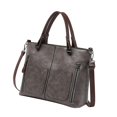 thumbnail image 2 of Bolso de hombro para mujer, regalos de moda, bolso cruzado informal para fiesta, trabajo al aire libre Gris, 2 of 8