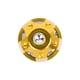 thumbnail image 3 of Par Jgo Contrapesos Amarillo Para Moto Universal Kinlley, 3 of 6