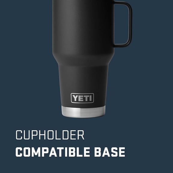 Rambler 30 oz Travel Mug, Stainless Steel, Vacuum Insulated with Stronghold Lid