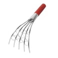 thumbnail image 1 of Rastrillo de garra con red de malla Bonsai Hook Rastrillo Muti Funcional Mango largo 5 puntas Shell Clam Digger Rastrillo de mano para jardinería 30 centimetros DYNWAVEMX Rastrillo de raíces, 1 of 8