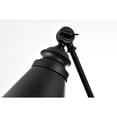 thumbnail image 5 of Living District Ledger 1-Light Metal Swing Arm Wall Sconce in Black, 5 of 7