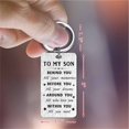 thumbnail image 4 of Yobent Son Graduation Son Gifts Men Keychain for College High School Boy, 4 of 6