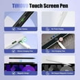 thumbnail image 2 of Stylus Pen for Touch Screens – Active Universal Stylus Compatible for iPad, iPhone, Samsung & Other iOS/Android Smartphones & Tablets, Tablet Pencil with Fast Charging, LED Power Display, Black, 2 of 7