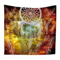 thumbnail image 3 of Wall Hanging Colorful Dream Catcher Tapestry Bohemian Feather Printed, 3 of 3