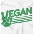 thumbnail image 2 of Vegan Peace Love Hippie Herbivore Womens Slim Fit Graphic Tee Brisco Brands S, 2 of 5