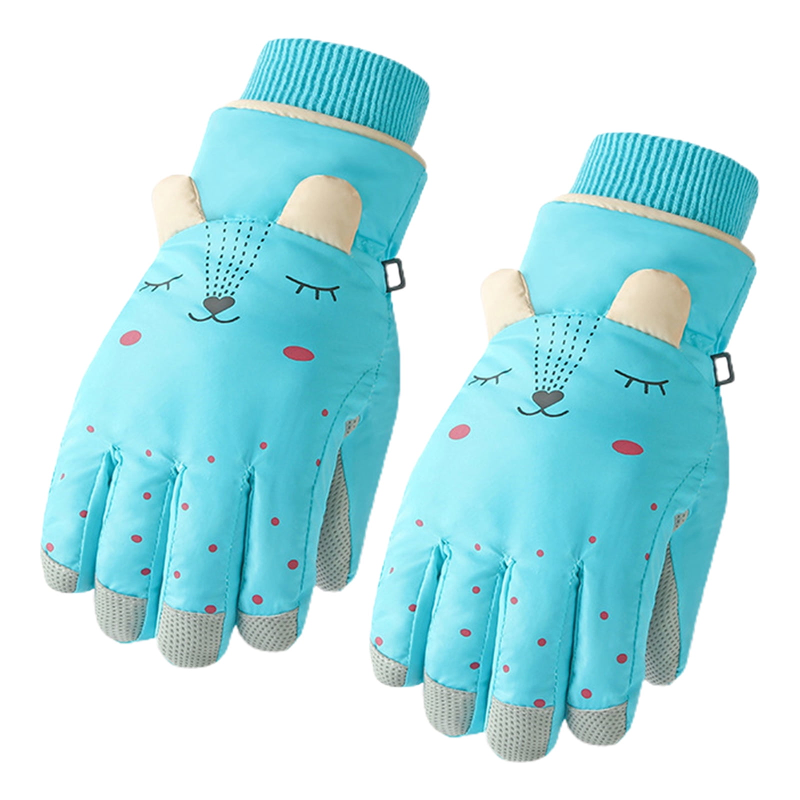 Toddler mri Kids Winter Gloves   Snow & Ski Waterproof Gloves for Boys Girls 