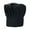 Black, variant on Kitchen Catering Work Chef Hat Men Women Solid Color White Chef Hat Anti Hair Loss Baking Cooking Costume Hat