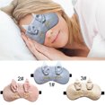 thumbnail image 3 of Bangcool Sleeping Mask Fashion Cute Rabbit Eye Mask Eye Cover Eye Blinder with Ice Pack, 3 of 8