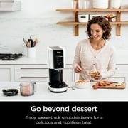 Ninja® CREAMi®, Ice Cream Maker and Frozen Treat Maker with 7 One-Touch Programs, NC300WMWH