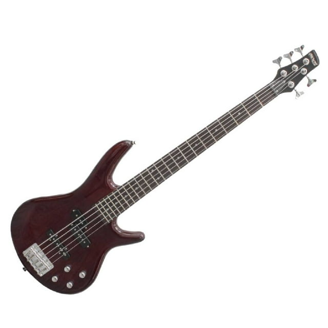 Bajo Electrico Mccartney 5 Cuerdas Tipo Ibanez Color Rojo mccartney IB-BASS5-WRD