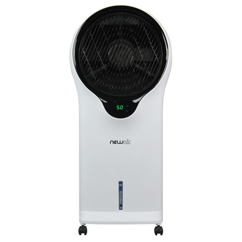 Portable Evaporative Air Cooler & Tower Fan with Remote, EC111W, White