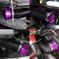 thumbnail image 5 of 3'' 76mm Flexible Car Cold Air Intake Hose Filter Pipe Telescopic Tube Purple, 5 of 5