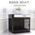 Indoor Home Living Room Bedroom Office Dog Crate Kennel with 2 Drawers