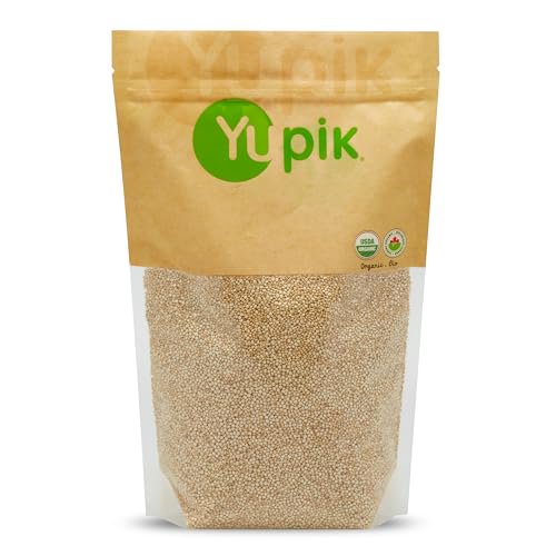 Non-Gmo Gluten-Free Kosher Vegan Raw Grains Unsalted Oil-Free Plant-B... White Quinoa 2.2 Lb 35.2 Oz