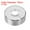 Silver, variant on Uxcell Wall Split Flange Thicken Cuttable ABS Round Escutcheon Plate Cover Buckle for Water Pipe Faucet Decoration Black 0.4"