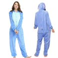 thumbnail image 3 of Disfraz de Halloween para hombre y mujer, ropa de dormir de franela con dibujos de animales, Kigurumi, Unisex, 3 of 4