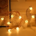 thumbnail image 2 of Cadena de luces LED de Halloween, festival de fantasmas, día soleado, decoración de muñecas, luces colgantes, decoración de Halloween, funciona con pilas para árbol de Navidad, fiesta de boda de Pascua ER, 2 of 5