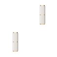 thumbnail image 2 of Moyic Portavasos para baño, elegante, duradero y respetuoso con el medio ambiente, cepillo de portátil, cepillo de de viaje, organizador de blanco 2Conjunto, 2 of 6