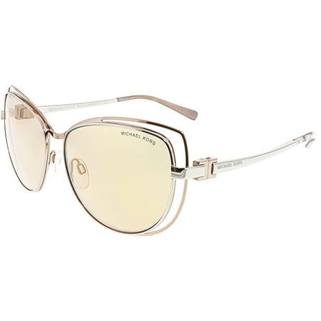 Michael Kors Women's I MK1013-1121R1-58 Rose-Gold Eye Sunglasses Walmart Canada