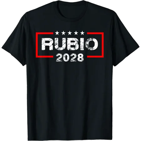 Marco Rubio 2028 President 48 Us Flag Election Campaign 28 T-Shirt