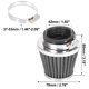 thumbnail image 4 of Filtro Limpiador de Aire Unique Bargains 4uds Universal 42mm Moto Redondo Cónico Negro, 4 of 7