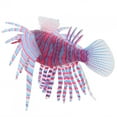 thumbnail image 1 of Decoración De Acuario, Decoración De Pecera, Pez León De Silicona Fijado Por Alambre Invisible Y Ventosa Para Acuario De Pecera, 1 of 7