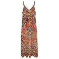 thumbnail image 4 of New 17th Century Persian Rug Print Sleeveless Dress Summer skirt, 4 of 4