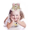 thumbnail image 4 of Gorro Con Purpurina Para Baby Shower, 1Er Cumpleaños, Fieltro, Corona De Cumpleaños, Sombreros De Cumpleaños, Fiesta De Cumpleaños, Suministros De Decoración, Accesorios Para Fotos De Bebé (1º) Muyoka Hogar, 4 of 7