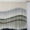 thumbnail image 6 of FLLA Macrame Wall Hanging Extra Large Dip-Dyed Coastal Tapestry Boho Wall Decor for Living Room Bedroom Above Couch 57" W x 35" L, 6 of 10
