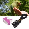 thumbnail image 1 of Bird Harness With Rope, Anti Bite Flying Training Rope Rotated 360 Degrees Alloy Buckle 2 Meters Elastic Rope Bird Traction Rope With Non Slip Rubber Handle, 1 of 8