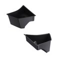 thumbnail image 2 of Caja de almacenamiento lateral del maletero trasero, accesorios negros, accesorios interiores de almacenamiento, reemplazo 2 piezas, 2 of 8