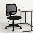 thumbnail image 2 of Flash Furniture Mid-Back Black Mesh Swivel Task Office Chair, 2 of 13