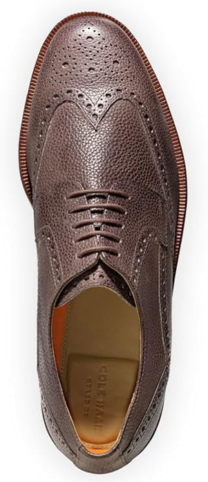 Cole Haan Men\'s Carter Grand Wing Oxford Chestnut Grain Size 10.5 Wide Cole Haan Men Shoe Carter Grand Size 10.5M Chestnut Brown  main image 4