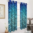 thumbnail image 3 of Animal Cheetah Print Window Blackout Curtain 3d Printed Blackout Curtain Bedroom Living Room Hotel Window 2 Panel Shade, 3 of 6