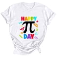 thumbnail image 3 of Graphic Tennis Tees for Women's Casual Tee for Daily Wear Breathable Basic Top with Comfortable Fit for Everyday Style White XXL, 3 of 3