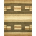 thumbnail image 1 of Ahgly Company Indoor Rectangle Abstract Saddle Brown Abstract Area Rugs, 2' x 4', 1 of 6