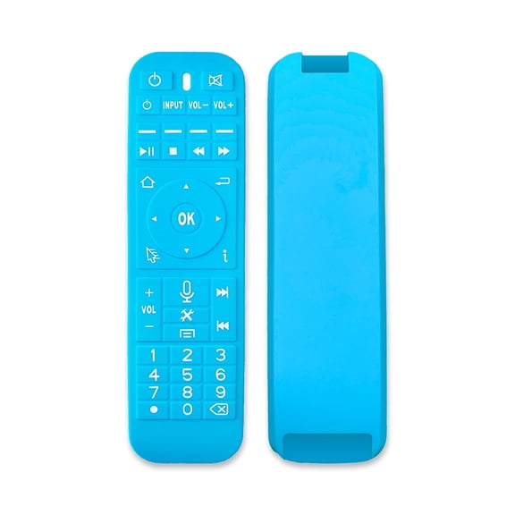SuperBox RC-200 Blue Silicone Remote Soft Case with Shock Absorption