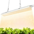 thumbnail image 1 of Monios-L T5 LED Grow Light, 2FT Full Spectrum Sunlight Replacement, 30W High Output Integrated Fixture with Rope Hanger for Indoor Plants, Hydroponics, Seedling, Growing, Blooming, 1 of 7