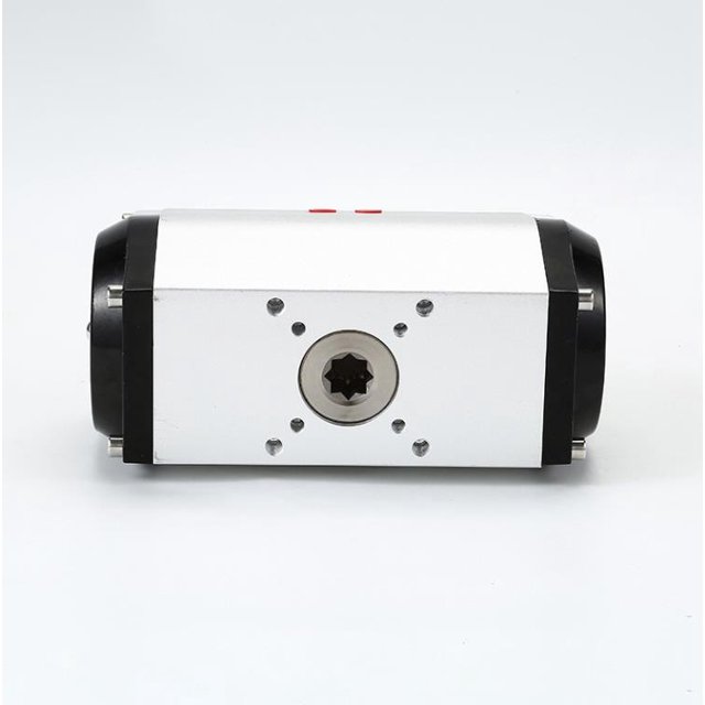 Gt/At Rotation Angle 90° Pneumatic Ball Valve Double Acting Pneumatic Actuator