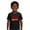 Black, variant on Boys Knit Polo Inspiring Short Sleeve Celebration Educational Boys formal Shirts,Light Blue,100
