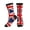 3 Black, variant on Mens Crew Socks Womens Retro British Flag Workout Training Athletic Socks